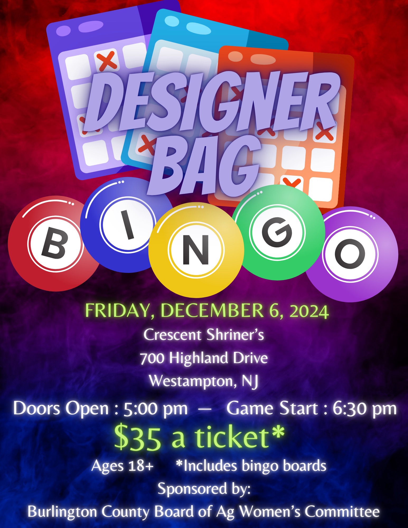 Luxury Bag Bingo & Raffle