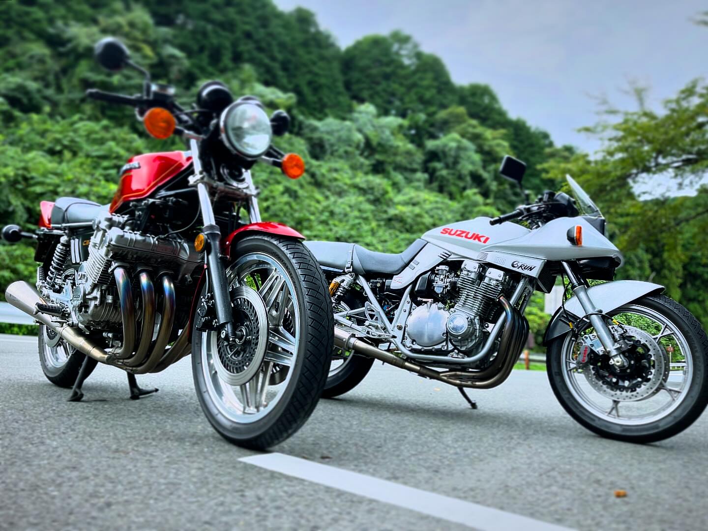 Gitan - バリバリ伝説オマージュ グンCB750FB vs 秀吉GSX750S です！な