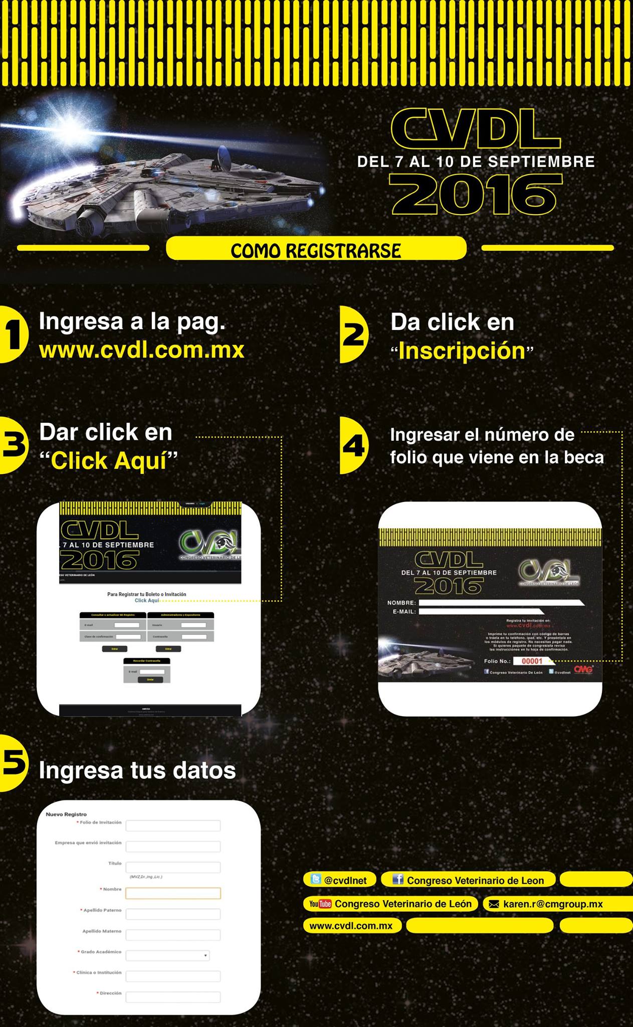 Ramasa - Te compartimos información de registro para el...