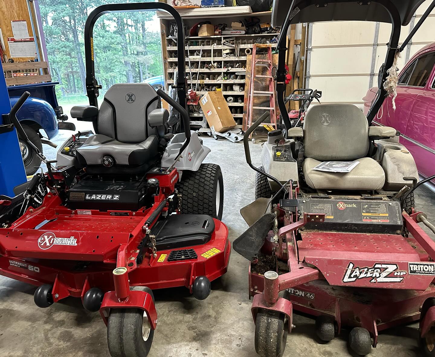 Steve purchases Bad Boy MZ Magnum from Lang Equipment