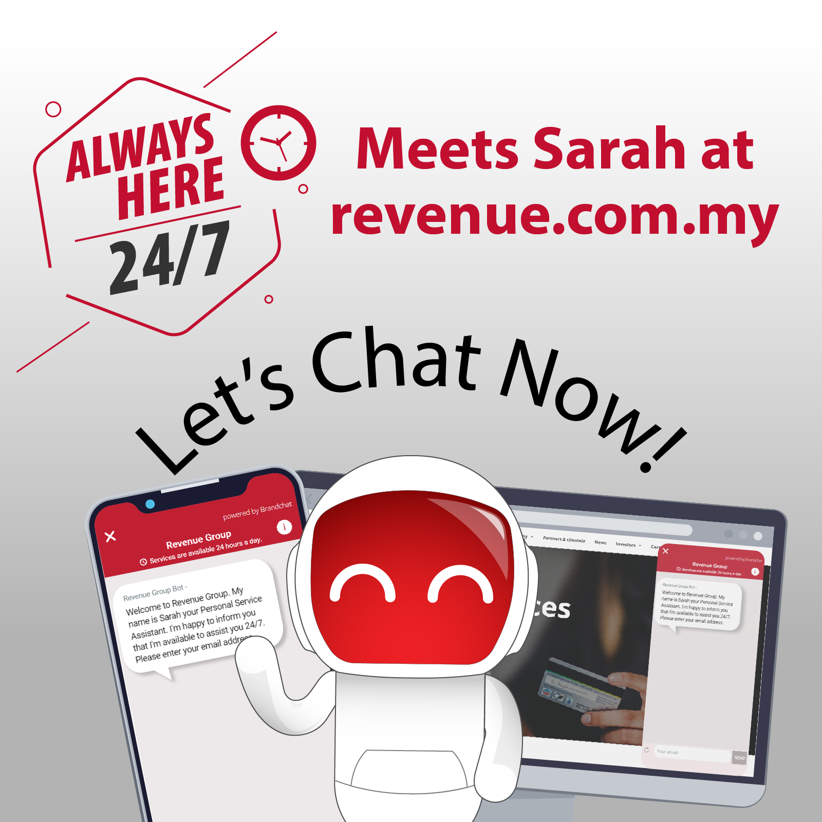 revPAY - We’re thrilled to announce that our new chatbot is up and ...