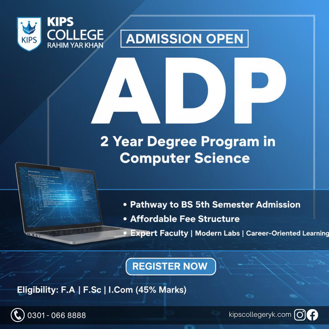🚀 Unlock Your Future... - KIPS College Rahim Yar Khan Campus | Facebook