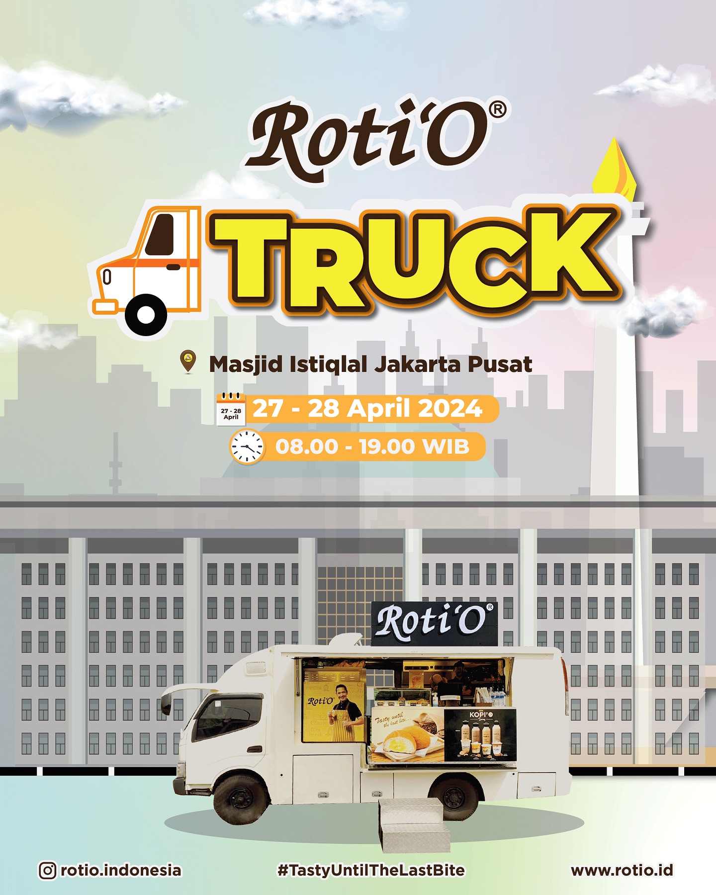 Roti'O - YUK ROTI’O LOVERS MERAPAT! Roti’O Foodtruck akan...
