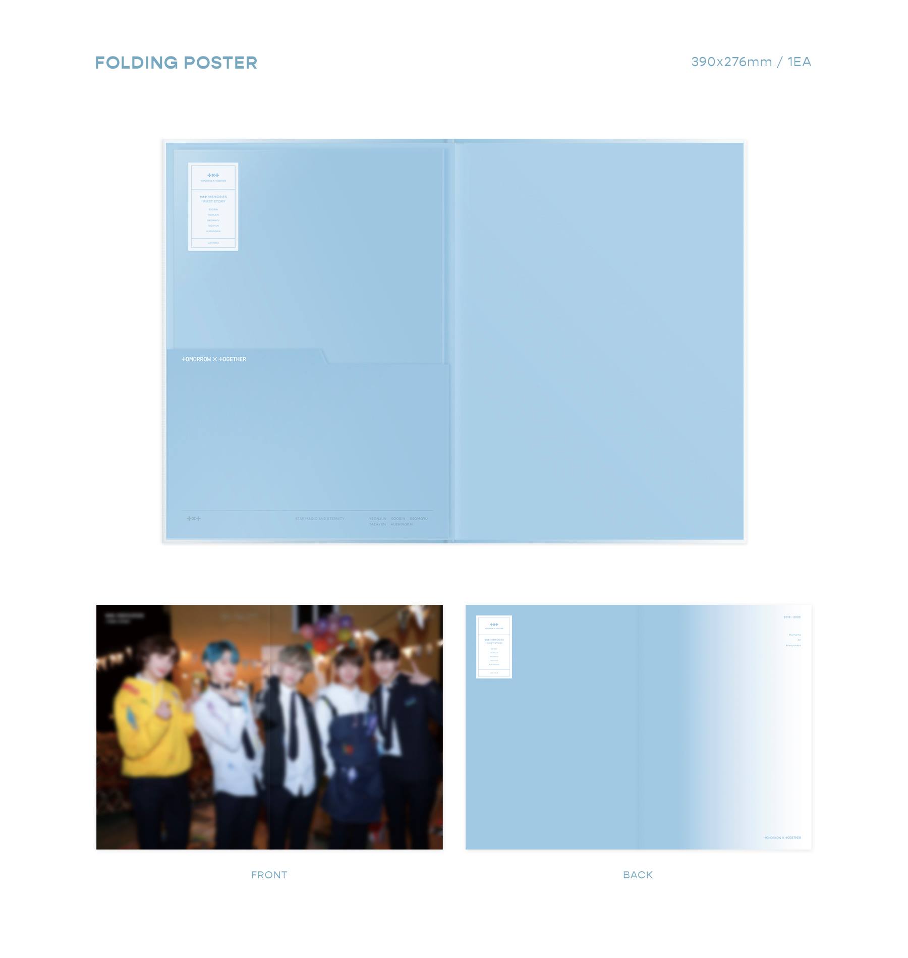 TXT MEMORIES : FIRST STORY 신보안내서 (+JPN) 투모로우바이투게더의