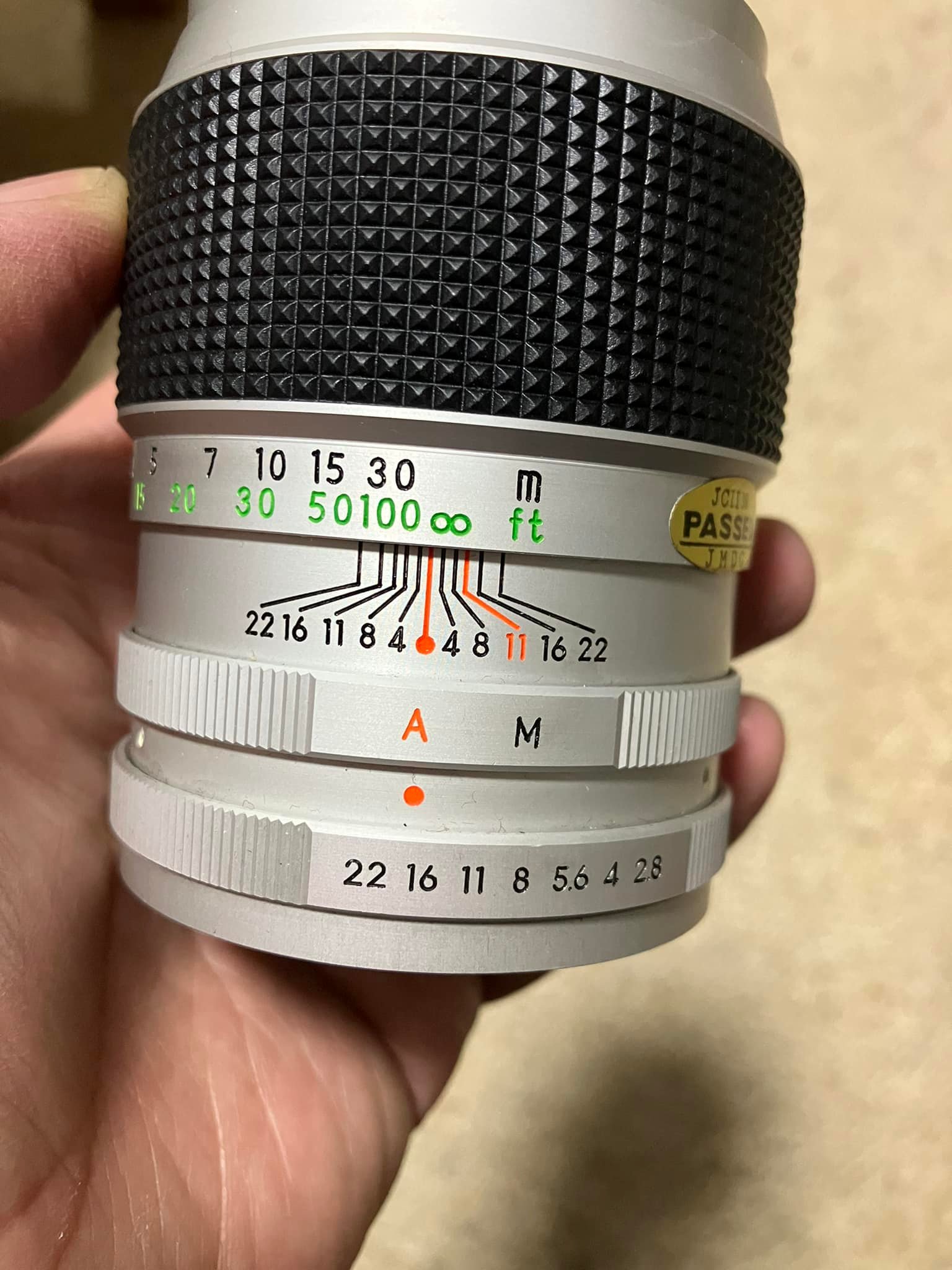 I picked up a vintage lens from Alpex. It