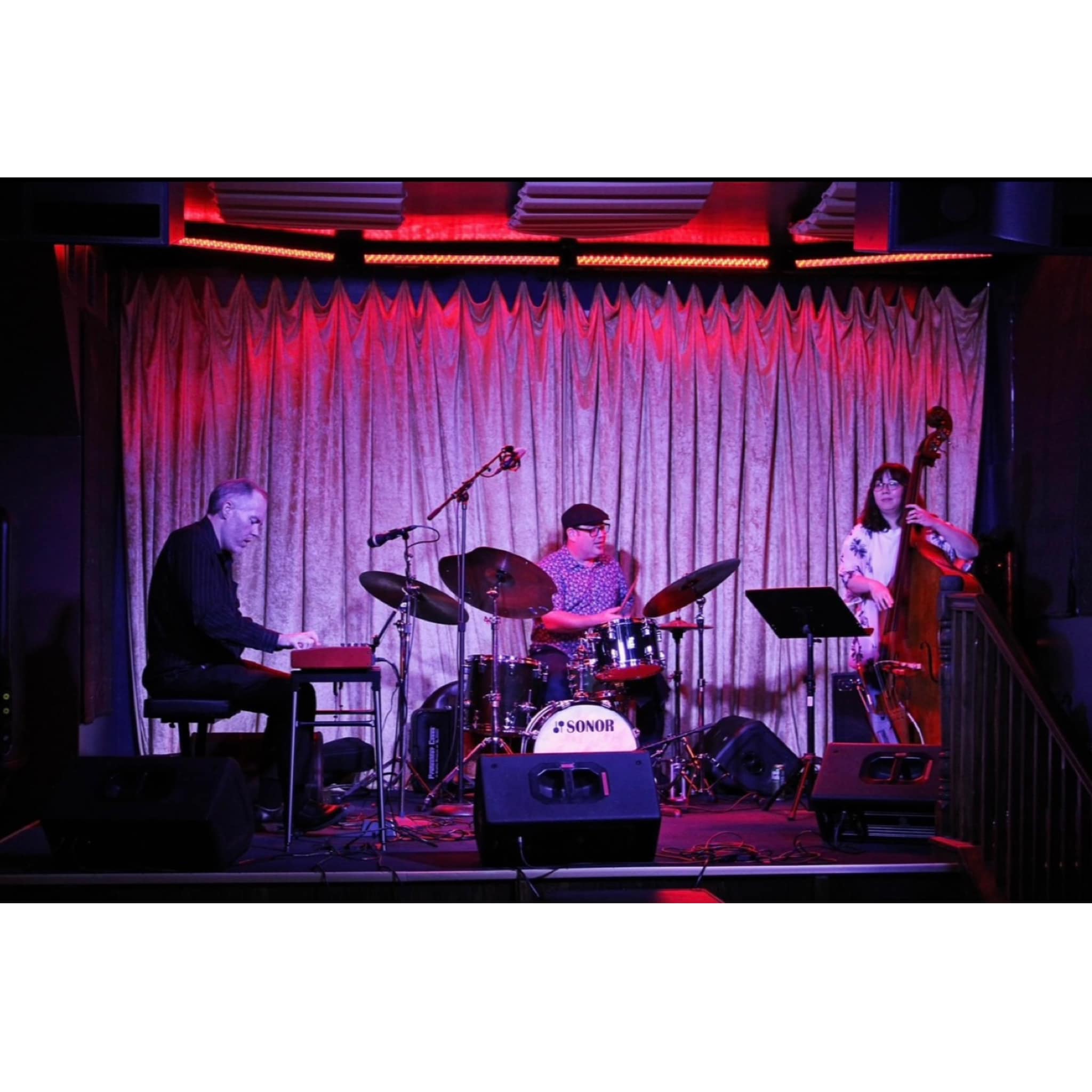 The Big Three** on stage at The Cavern.