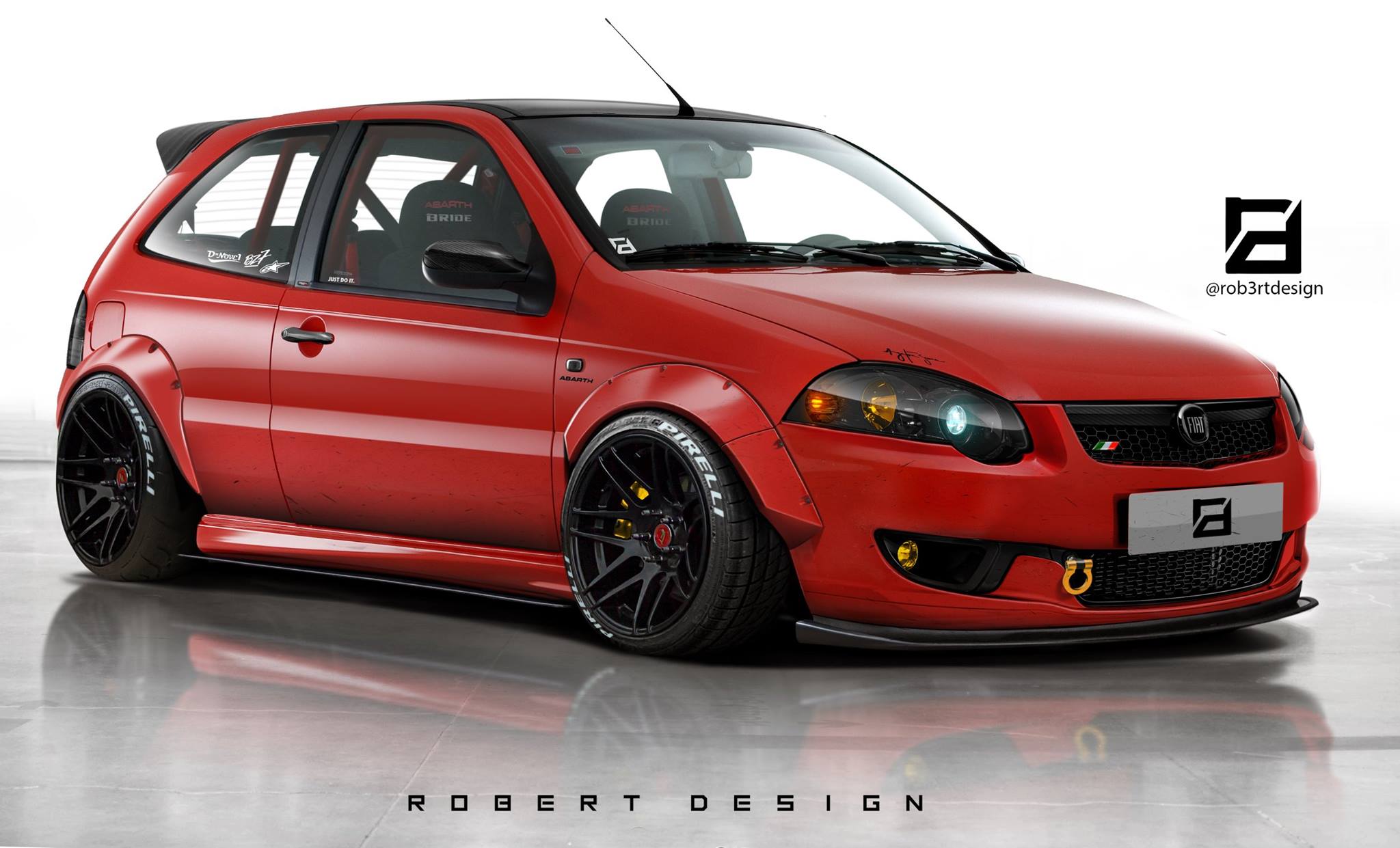 Rob3rtdesign - FIAT Palio Abarth - Because Race Car!🏁🇮🇹... | Facebook