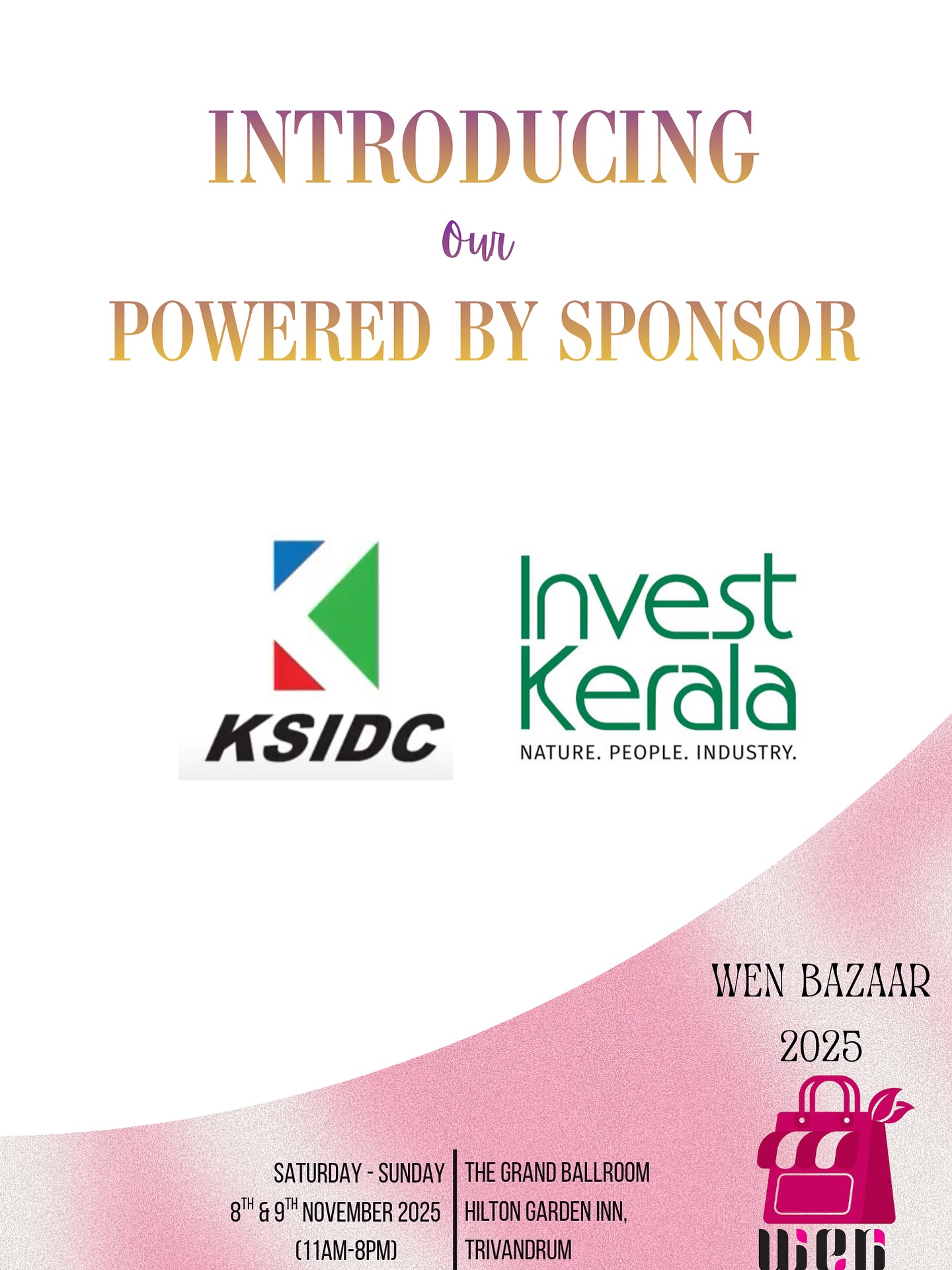Wentrivandrum - Introducing Our Powered bySponsor We’re proud to ...