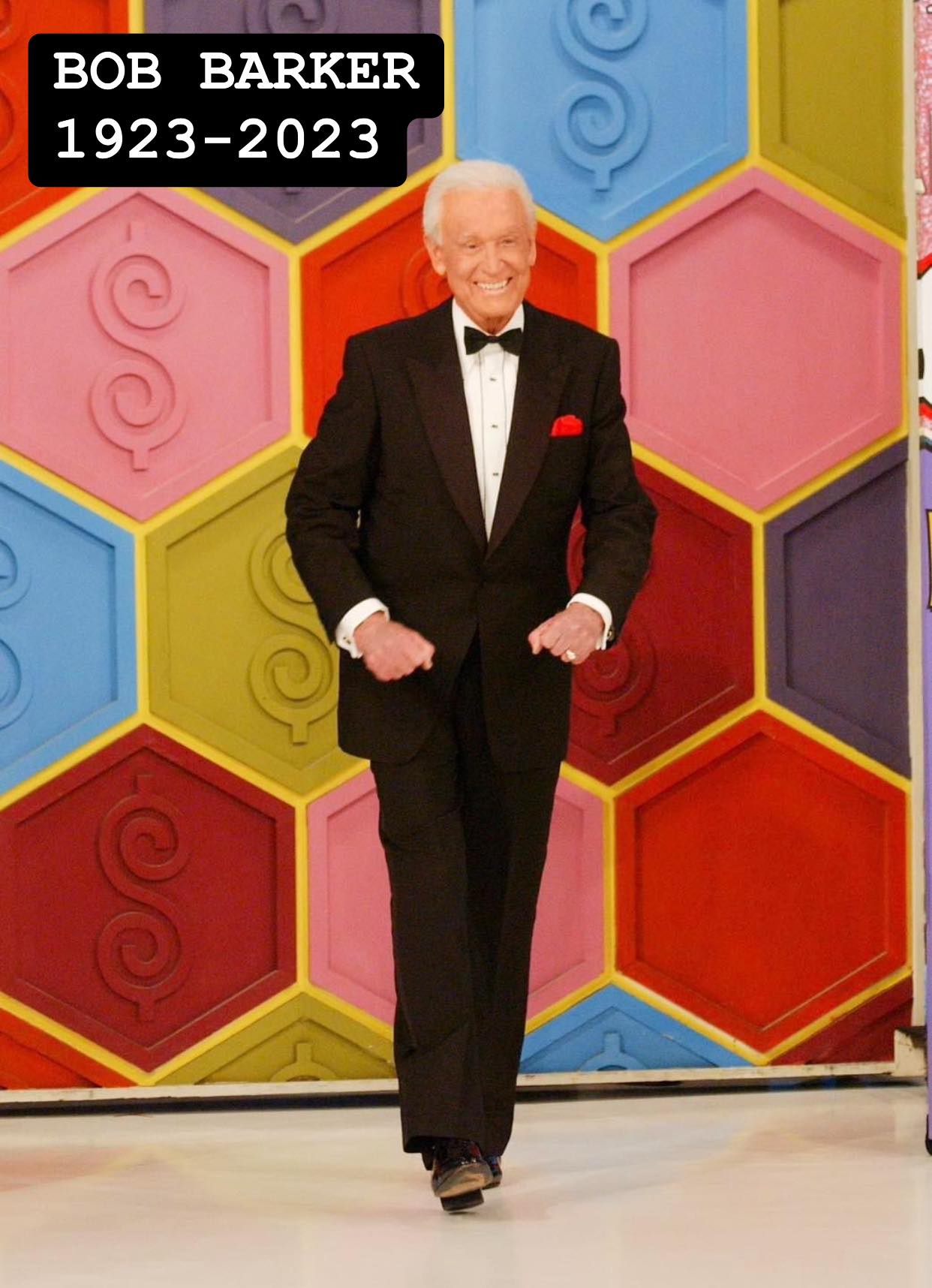 J.R. - Bob Barker, who hosted ‘The Price is Right’ from 1972-2007, has ...