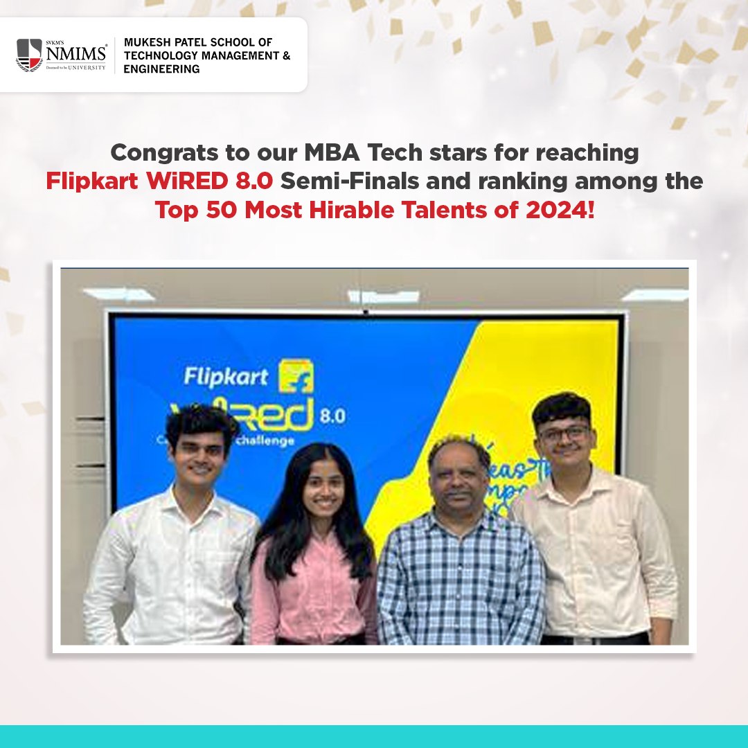 Congratulations to our exceptional 4th-year MBA Tech students, Mihir ...