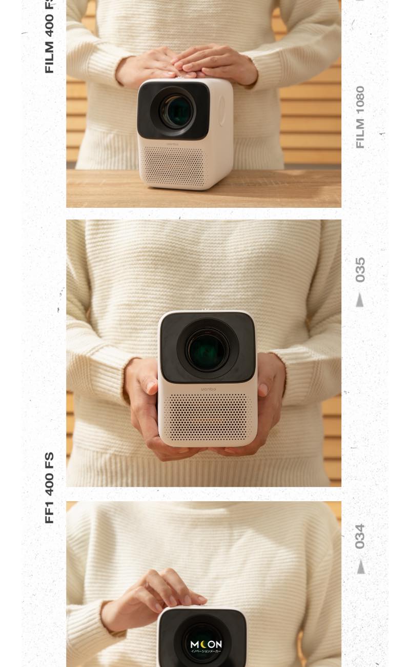 Moon x Mini projector 📽 |... - Moon อุปกรณ์แห่งโลกอนาคต | Facebook