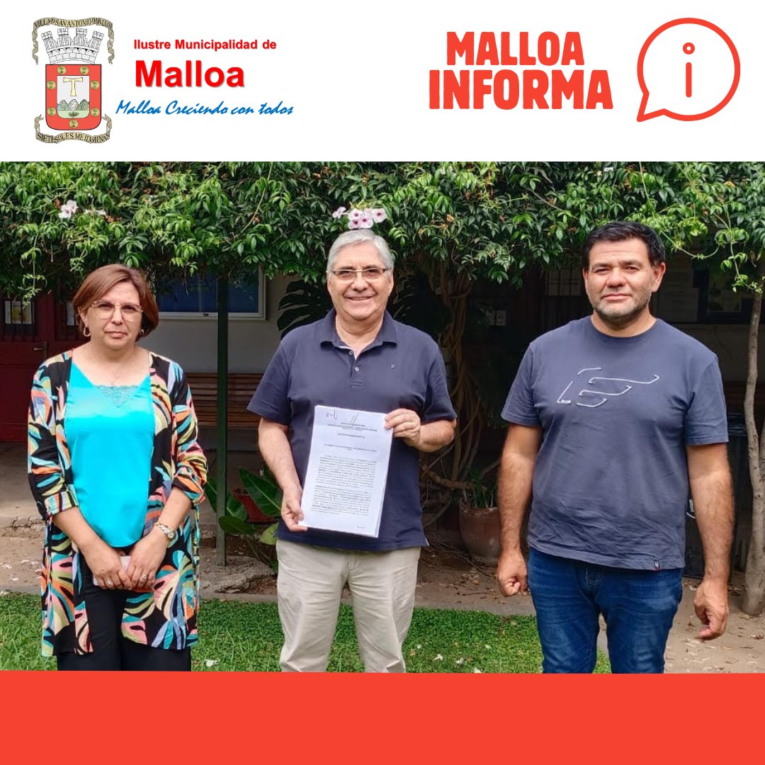 ¡Buenas noticias para... - Ilustre Municipalidad de Malloa