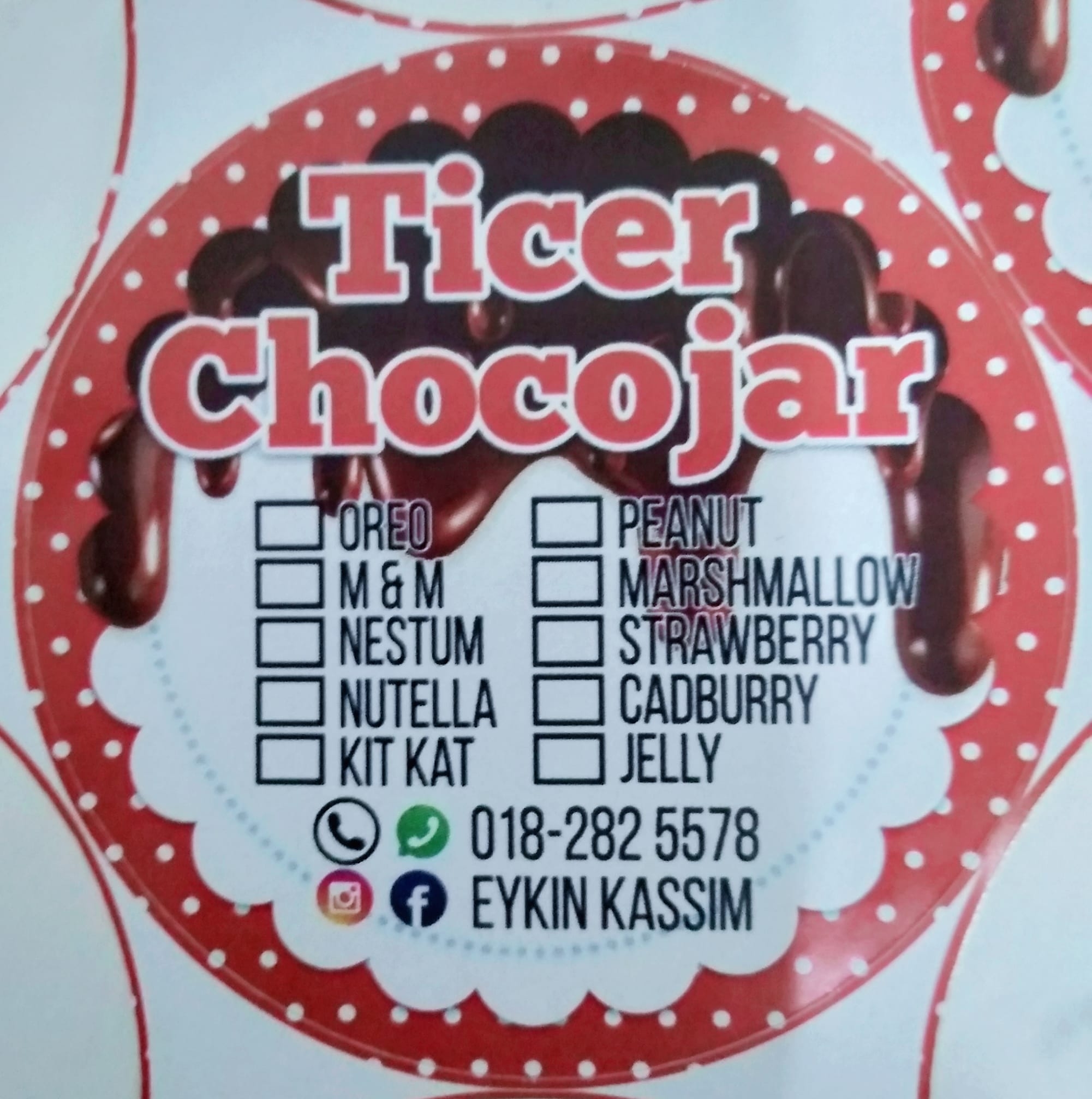 Ticer Chocojar | Puchong