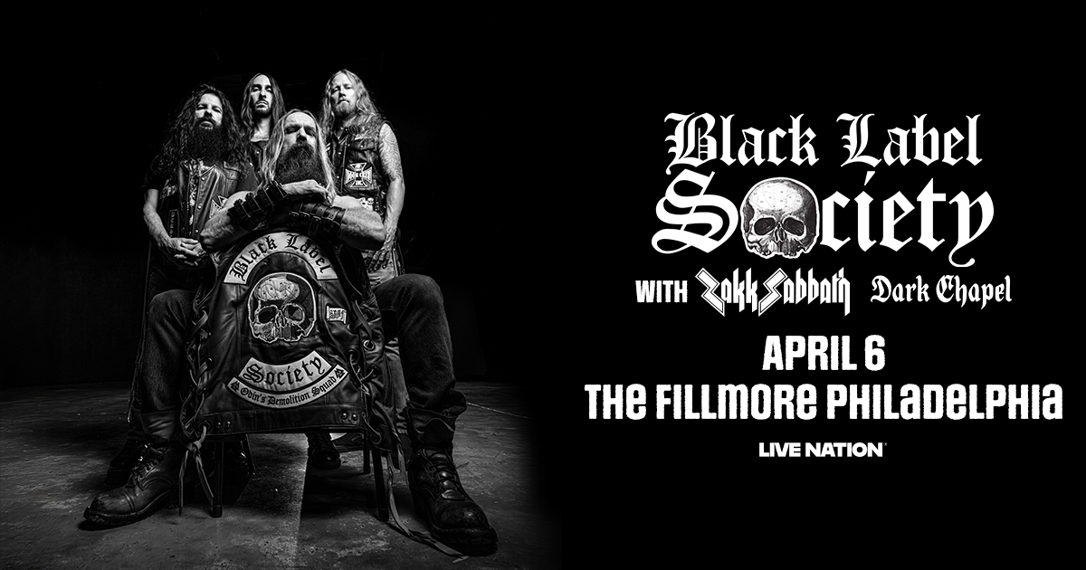 JUST ANNOUNCED 🖤 Black Label Society with Zakk Sabbath and Dark