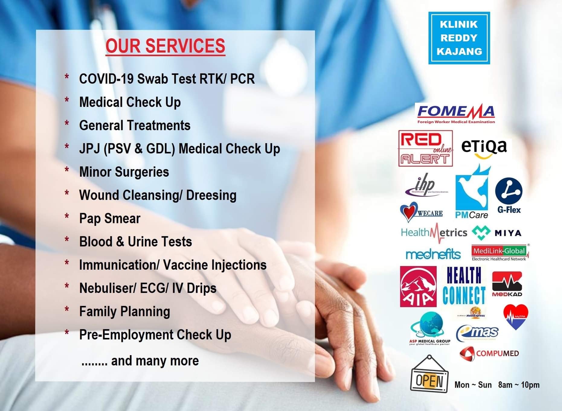 Klinik Reddy Kajang | Kajang