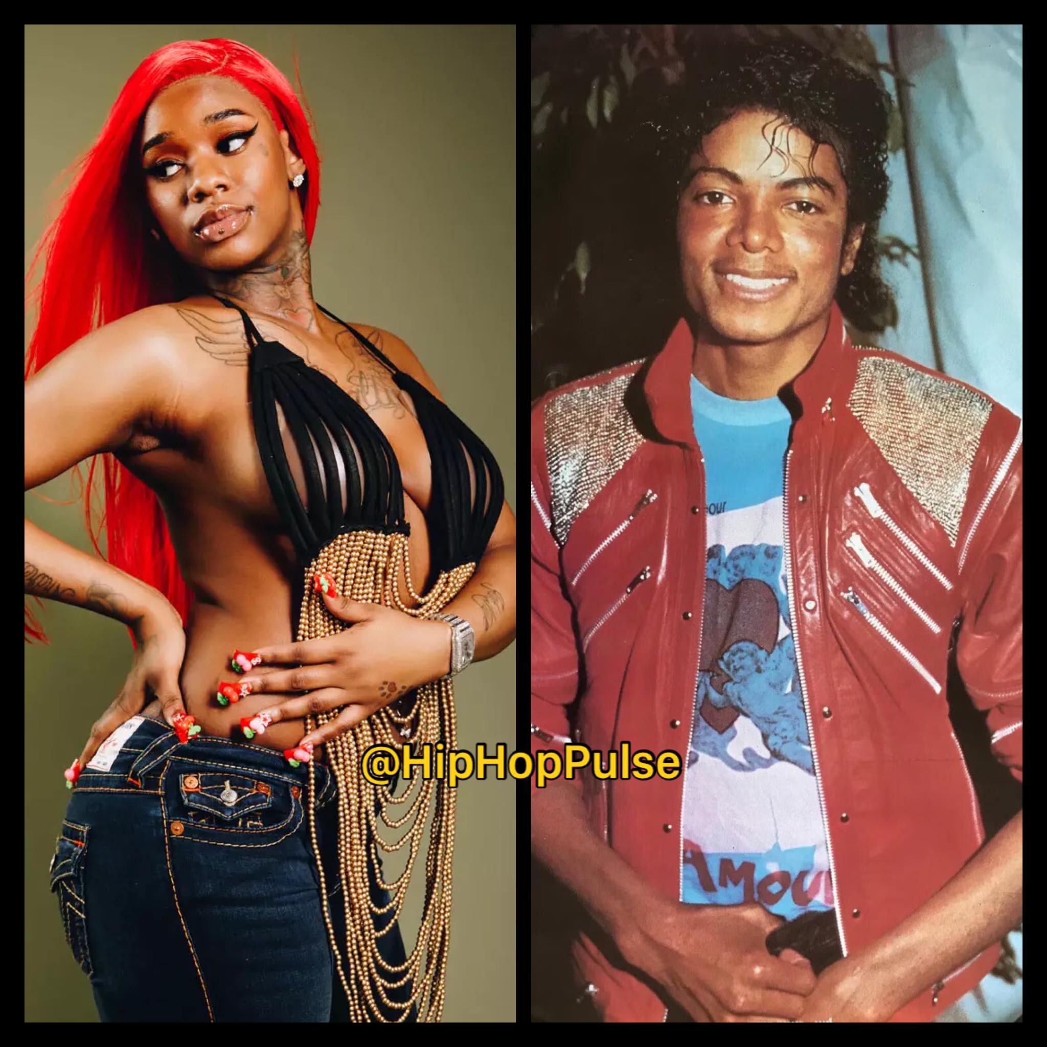 SexyyRed is going viral after flipping #MichaelJackson's classic