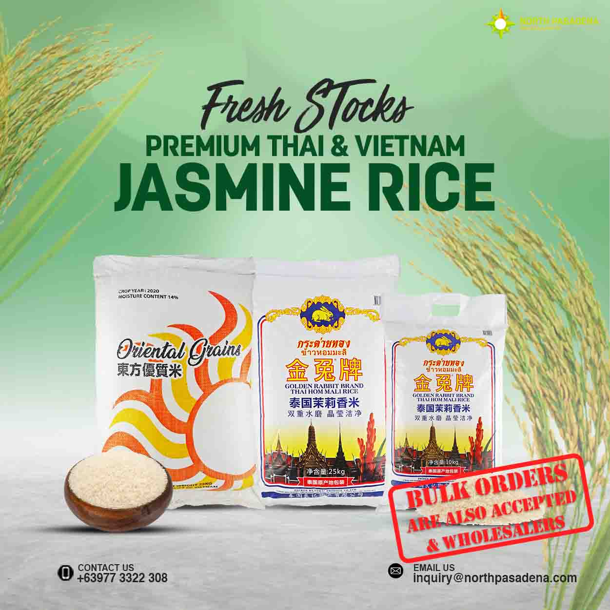 Pasadena Rice Supply | San Juan