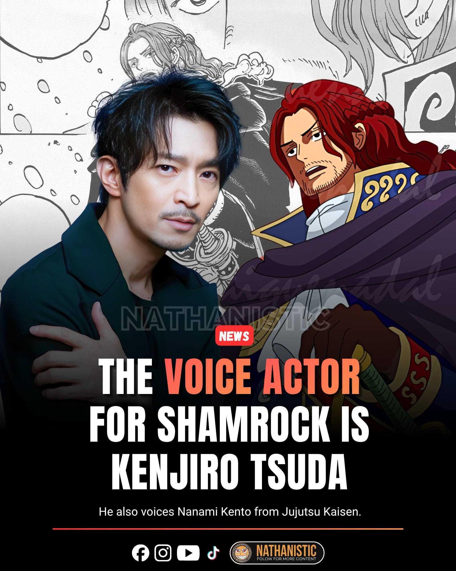 Nathanistic - Shamrock's Voice Actor is Kenjiro Tsuda In the promotion ...
