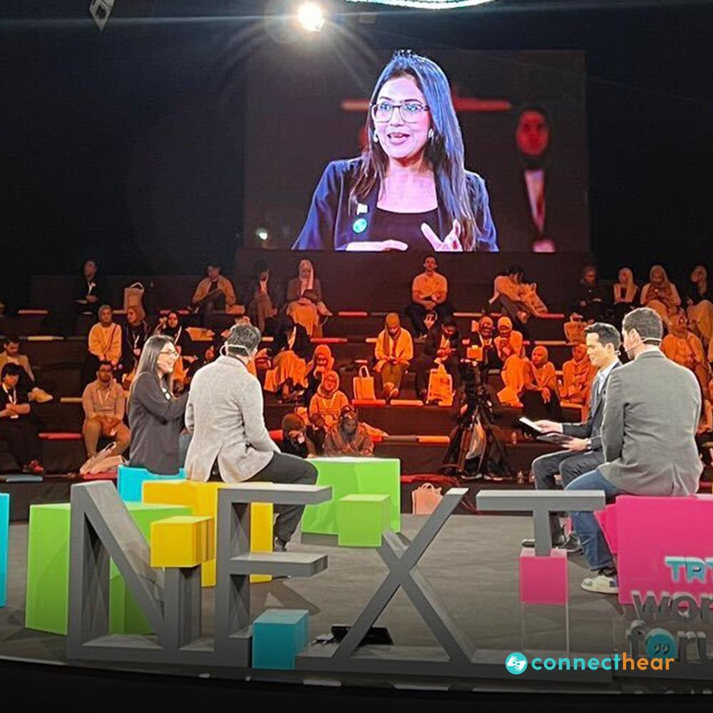 ConnectHear - ⭐ Azima Dhanjee, CEO of ConnectHear, spoke...