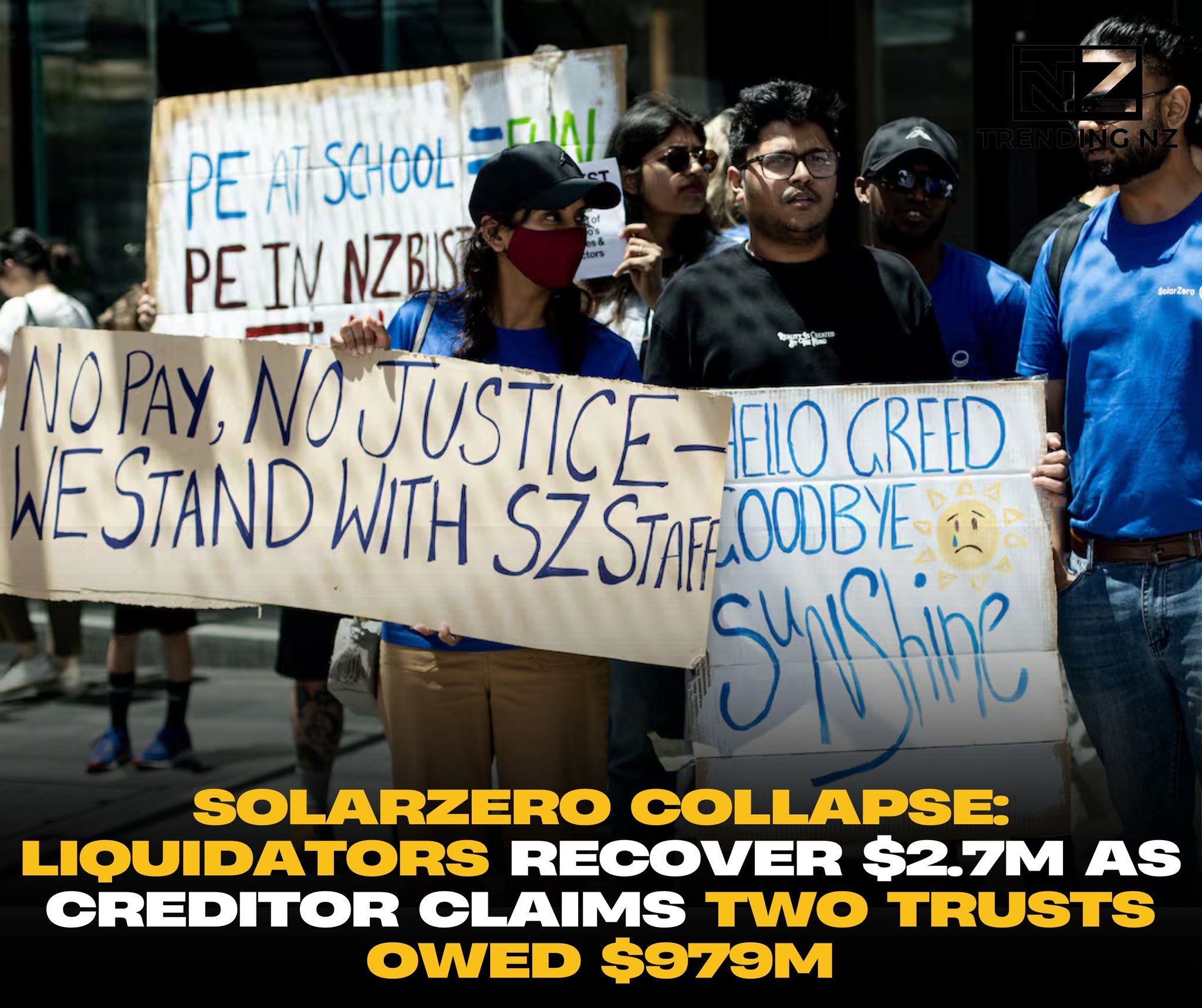 Trending - ☀️ SolarZero Collapse: Liquidators Recover $2.7m as Massive ...