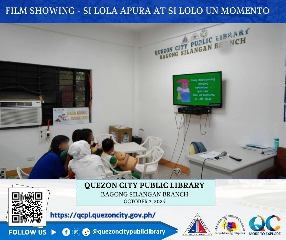 Bilang pakikiisa sa... - Quezon City Public Library | Facebook