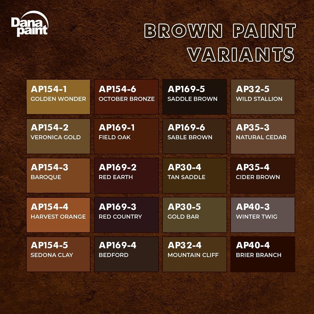 Tahukah kamu kalau warna coklat... - Danapaint Indonesia | Facebook