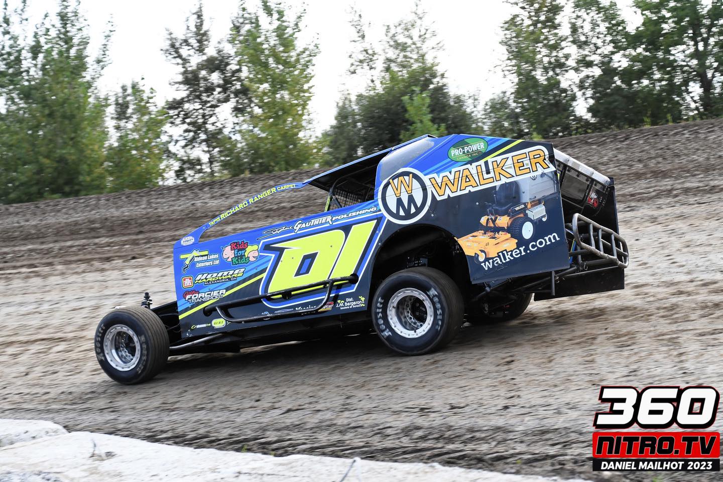 We drove our Walker Mowers/Pro-Power... - Chris Raabe Racing