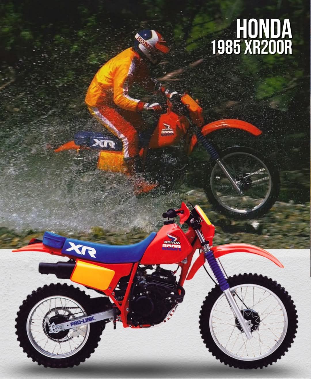 C&J Framed Honda Xr 200 #VFBuild