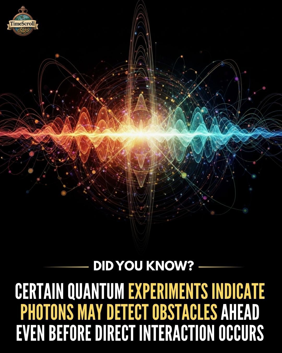 TimeScroll - Some quantum experiments have shown behavior that appears ...