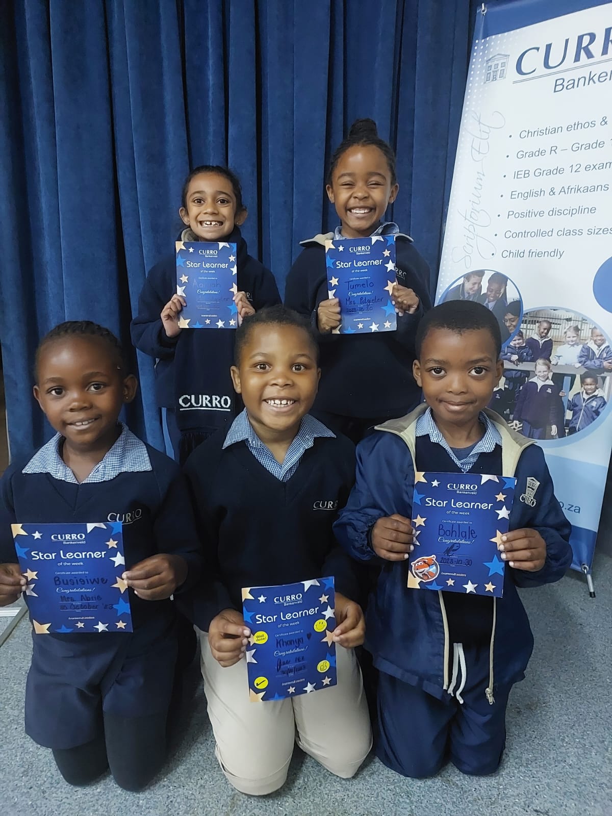 🌟🎉 Congratulations to our Star Students... - Curro Bankenveld | Facebook