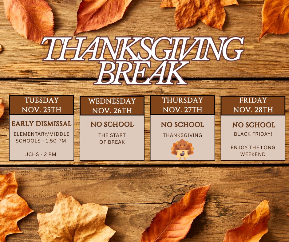 Johnston - Thanksgiving break is this week, and that means a few ...