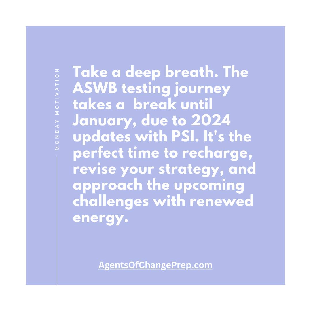 🗓️ From... - Agents of Change - Social Work Test Prep