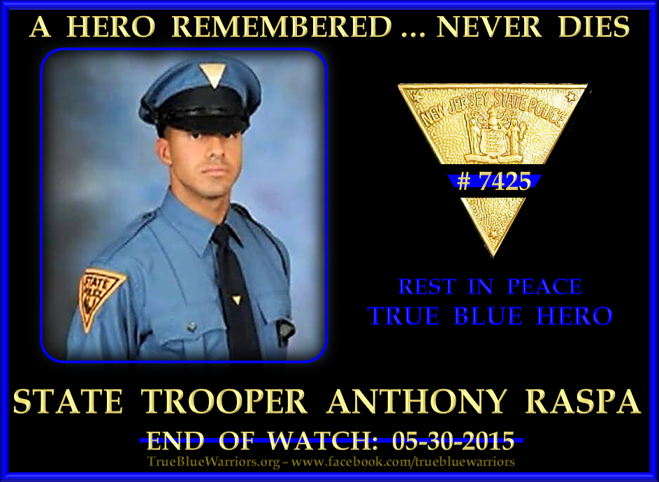 New Jersey State Police State Trooper... - True Blue Warriors