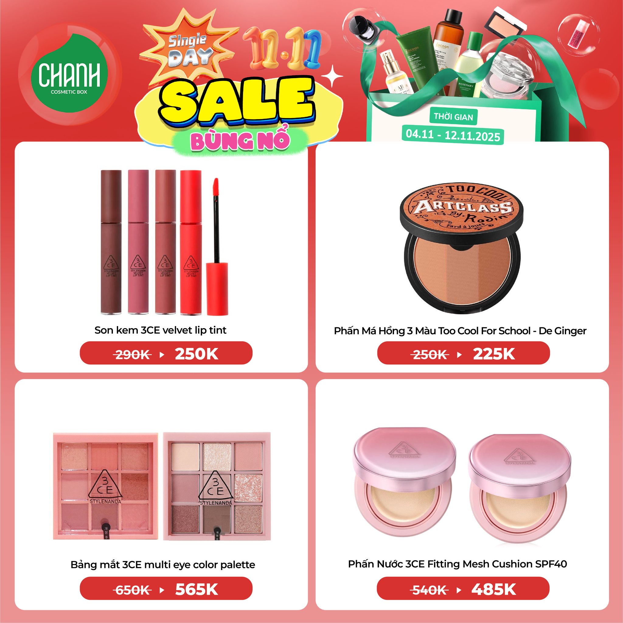 Chanh - 1. https://chanhcosmeticbox.com/products/son-kem-li-3ce ...
