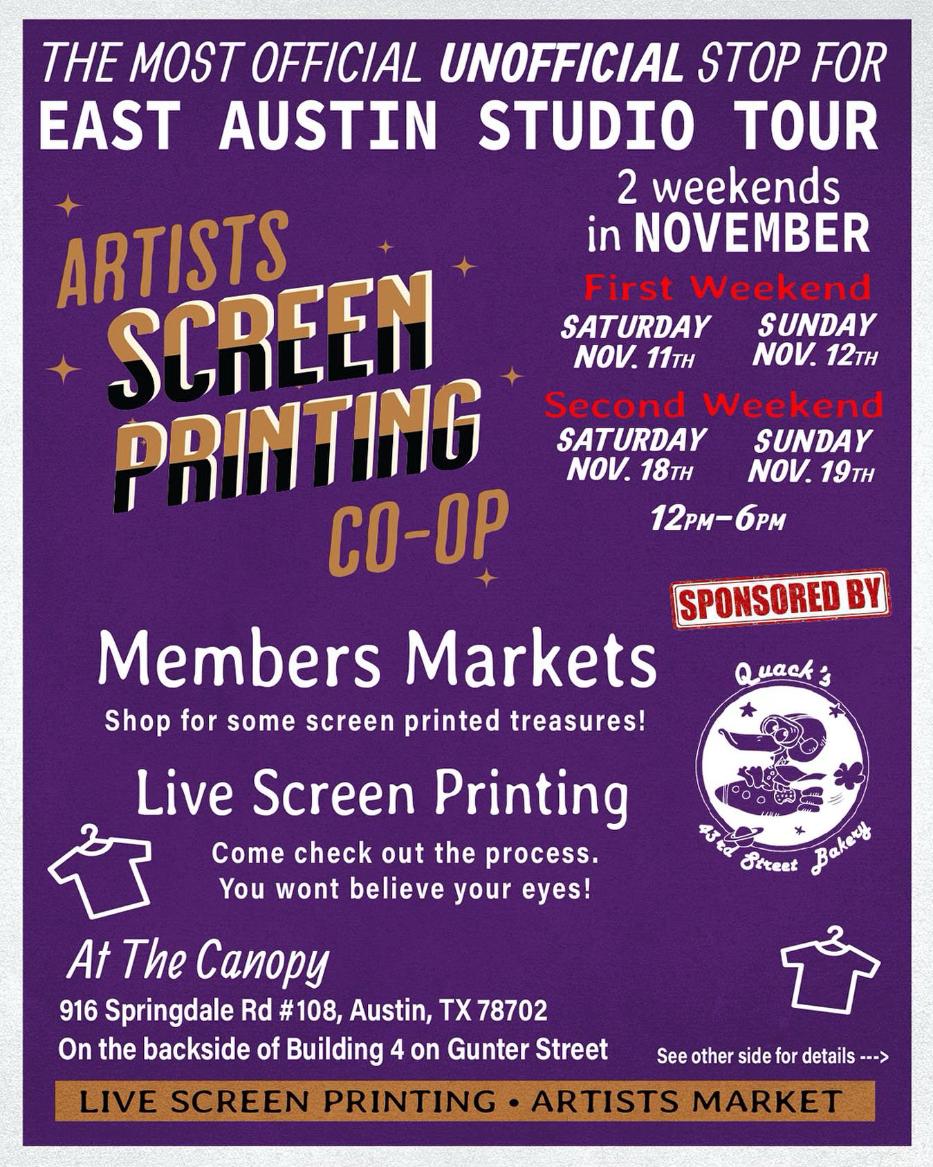 Artists Screen Printing Co-op | Austin TX