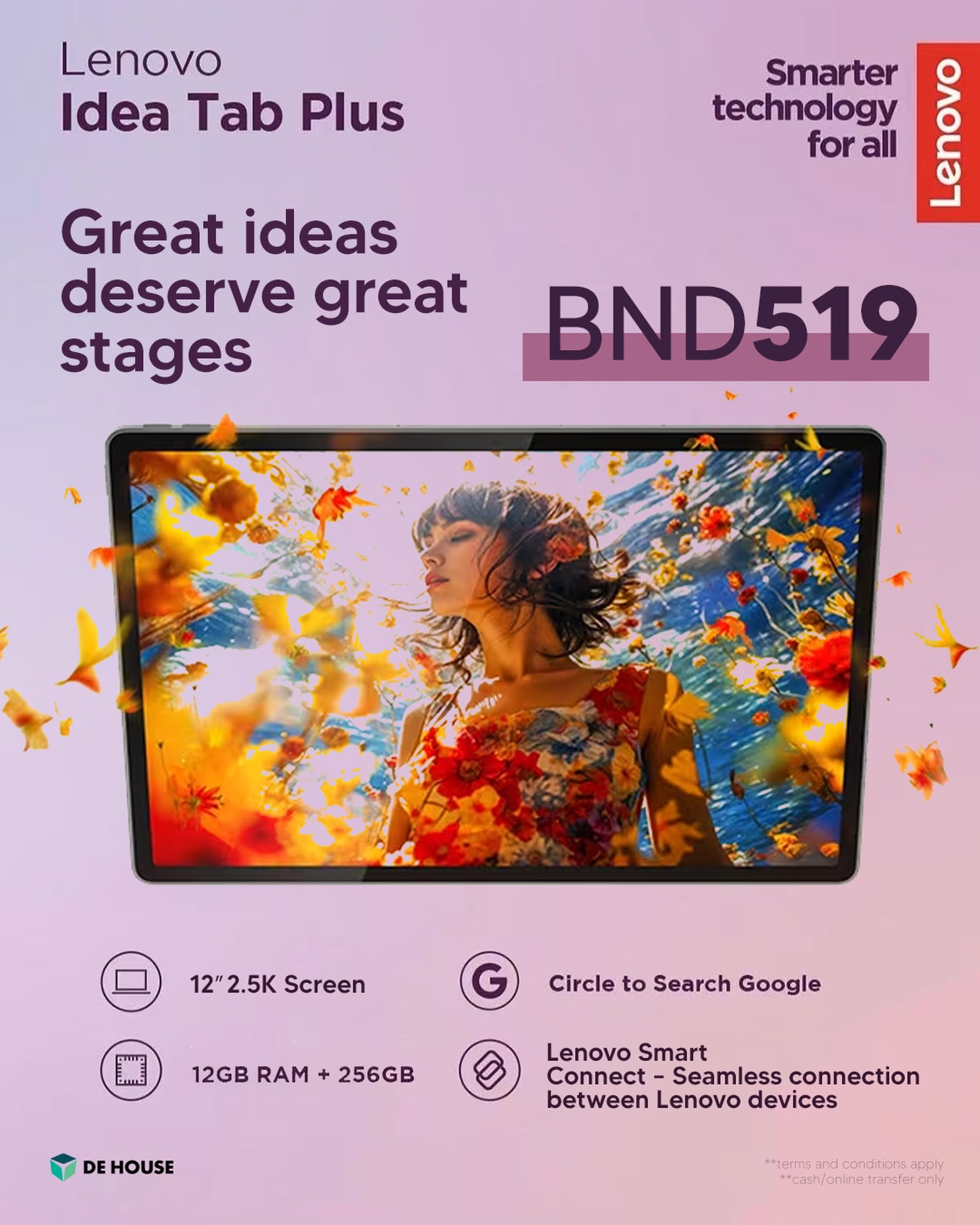 De House Brunei - Meet the Lenovo Idea Tab Plus — your... | Facebook