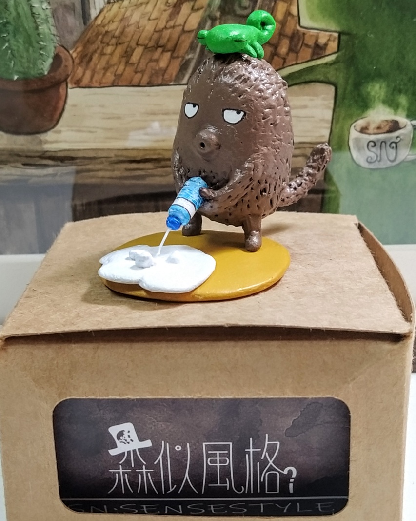 SN 森似風格 - 手作小公仔-毛屁屁 感謝粉絲訂製公仔~~~ #drawing #藝術家 #手繪 #插畫家...