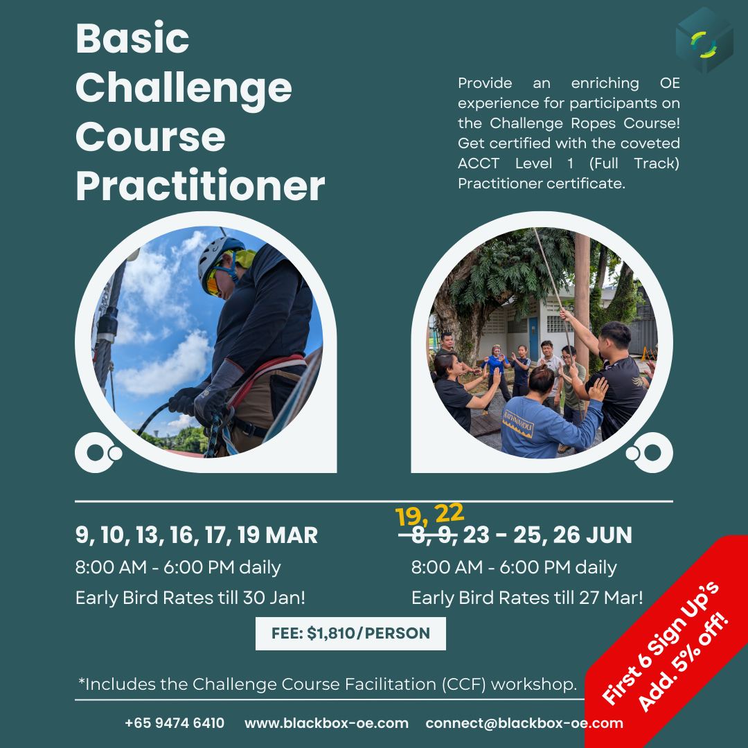 Blackbox - 🚀 Launch Your Challenge Ropes Career with Blackbox OE in ...