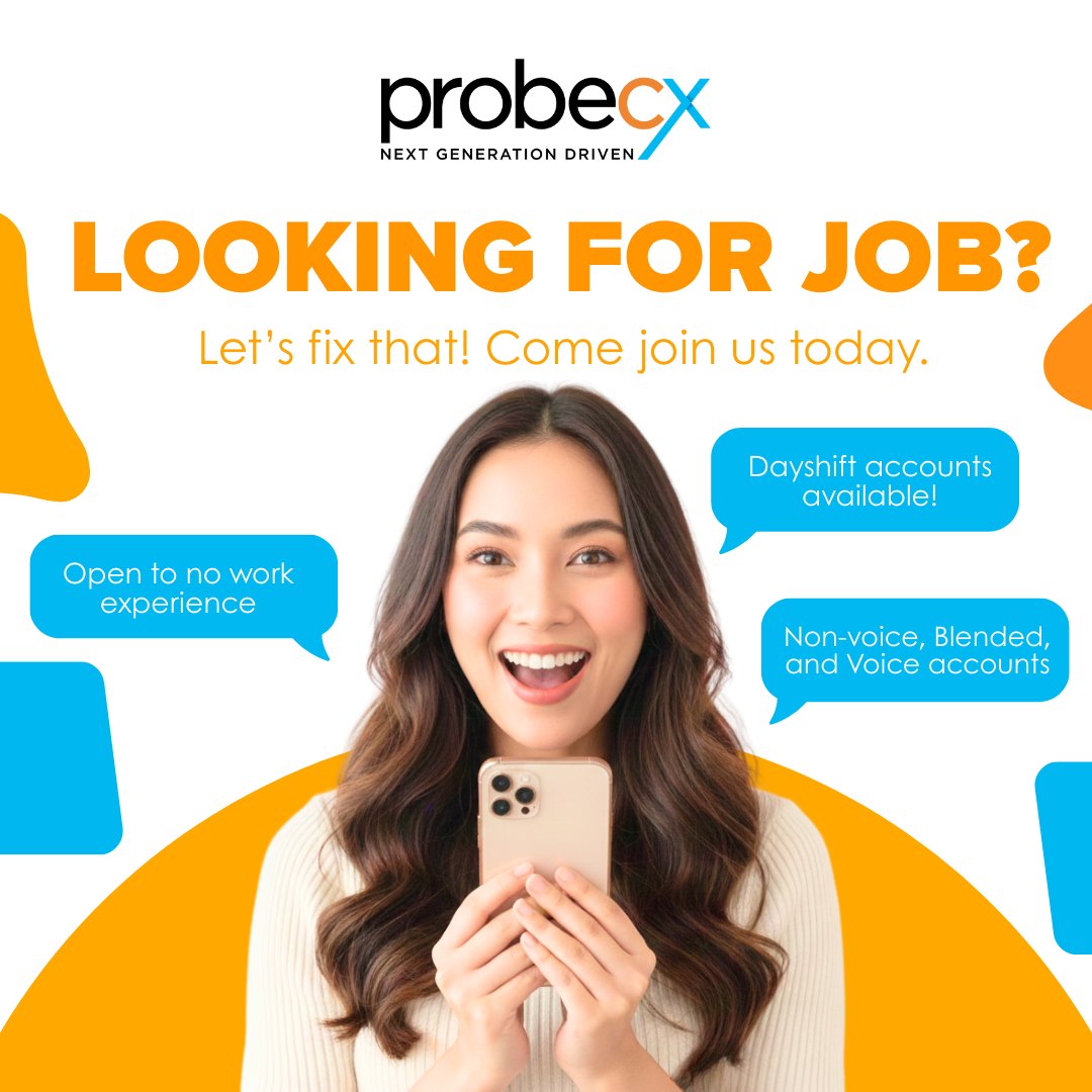 💼 Looking for your next career... - Probe CX Philippines | Facebook