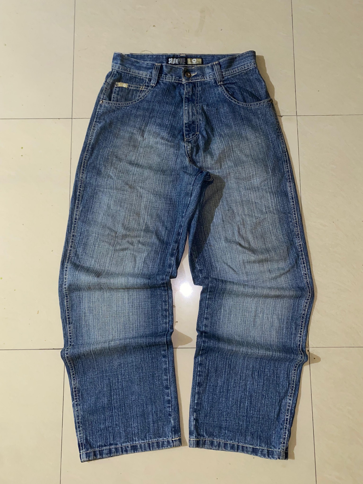 For sale Baggy jeans southpole gold tab Size: 30 Length: 109 Width 