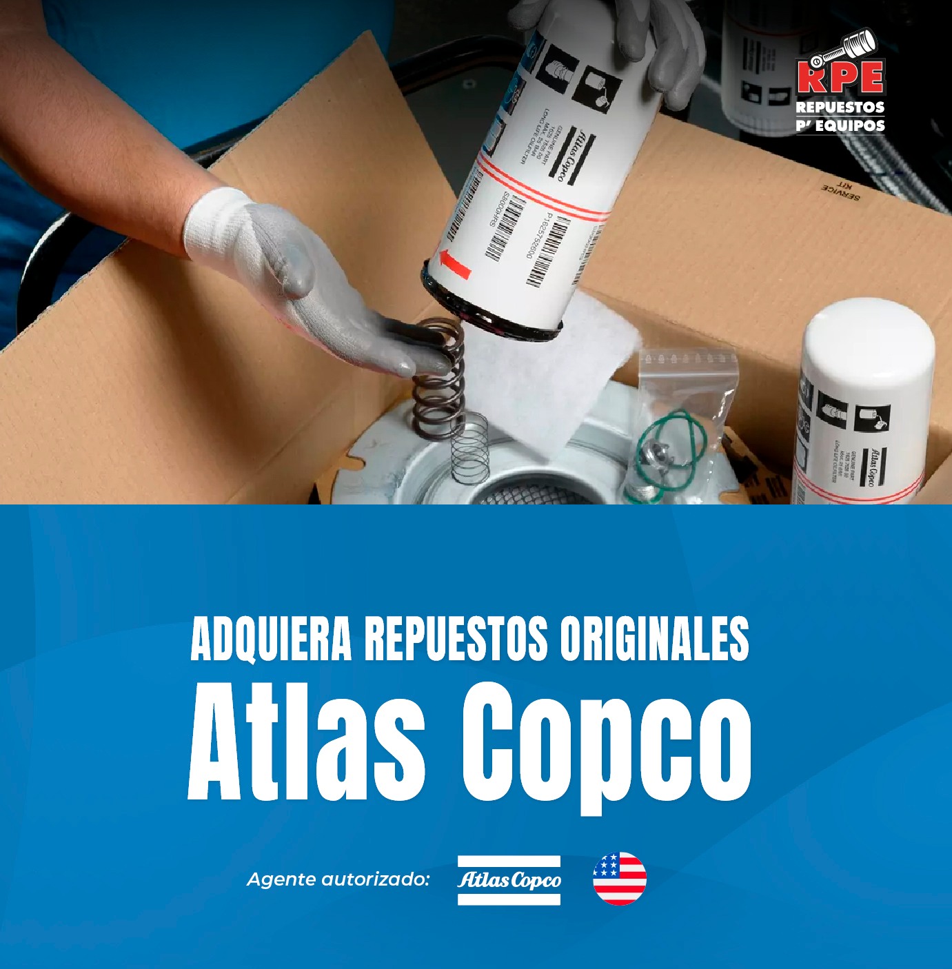 RPE - Somos Agente Autorizado Atlas Copco Compressors LLC y le ...
