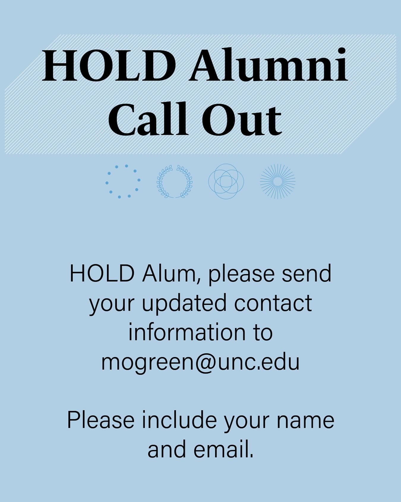 HOLD Undergraduate Program at UNC Chapel Hill