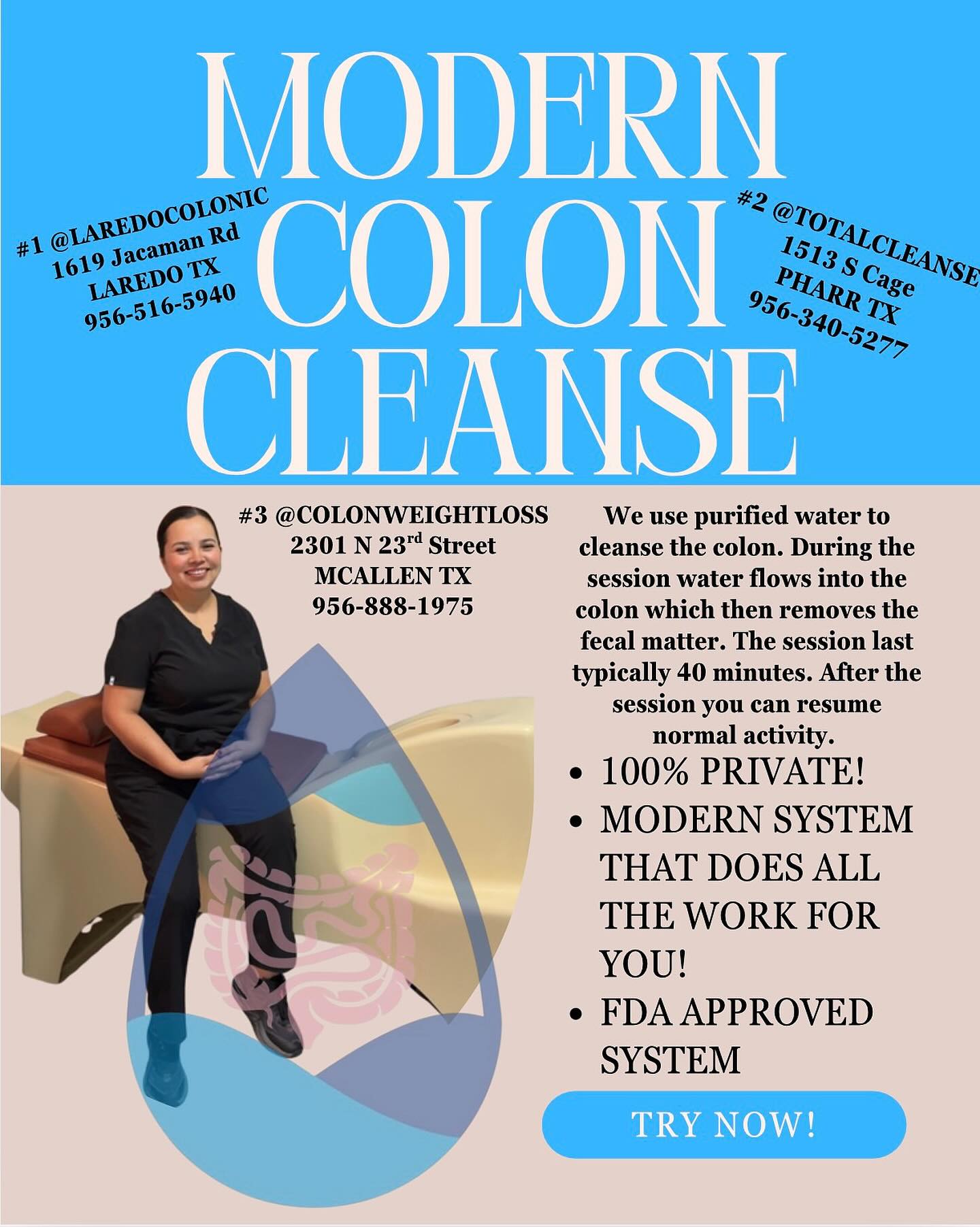 Total - Have you heard of colon hydrotherapy? A soothing flow of ...