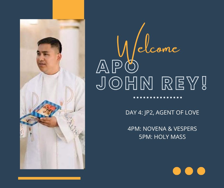 NOVENARIO... - RCDU St. John Paul II House of Formation | Facebook