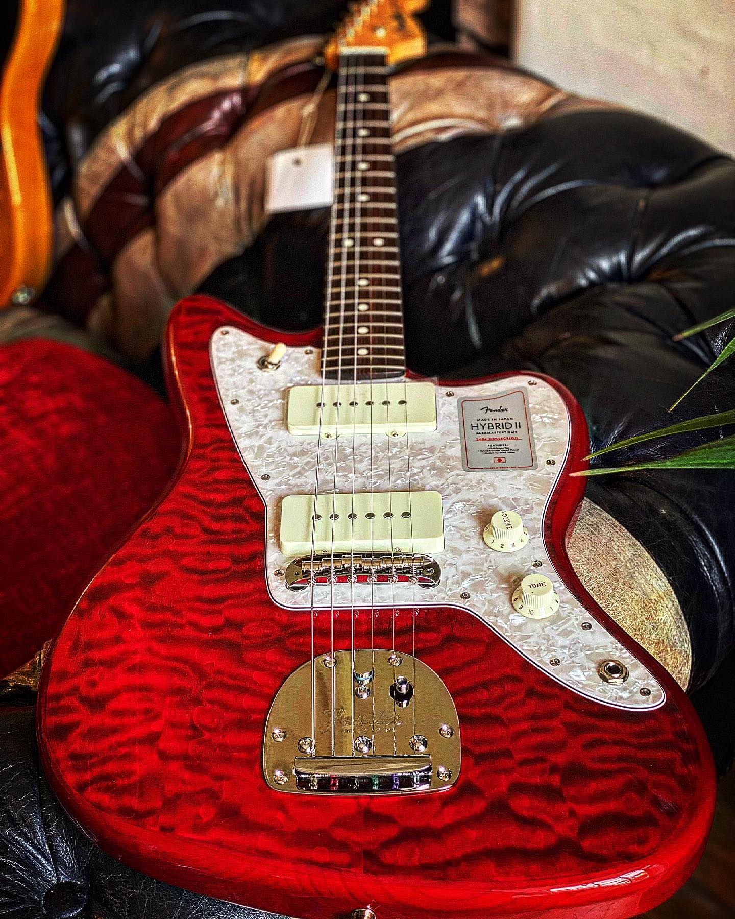 Gas - Just in: Fender Japan Hybrid II quilted maple Jazzmaster 