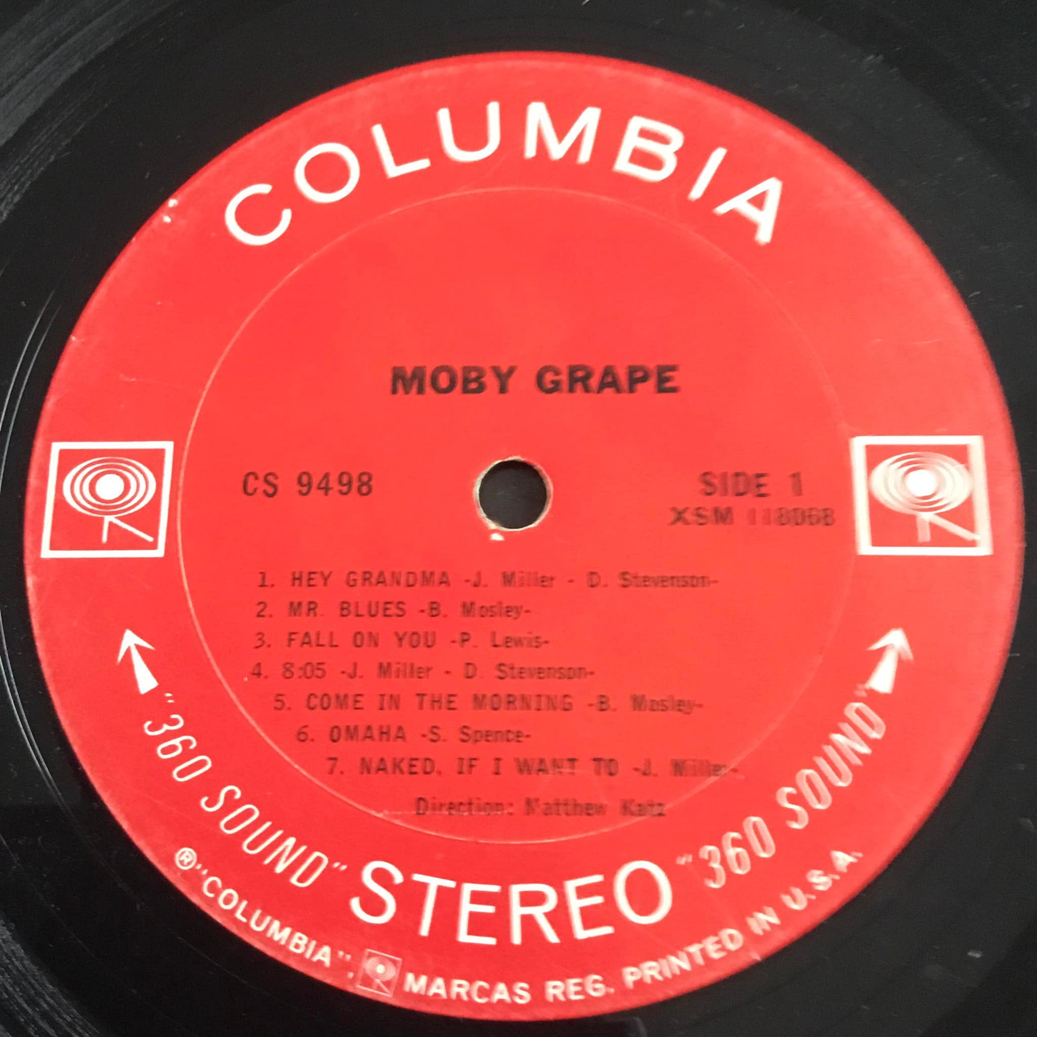 Moby Grape 1967 album with offending finger cover