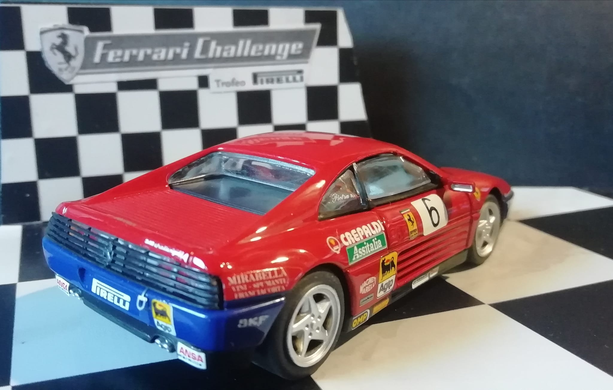 Herpa - Herpa Ferrari 348 TB Challenge Klaus Greif N°61 échelle 1/43 en