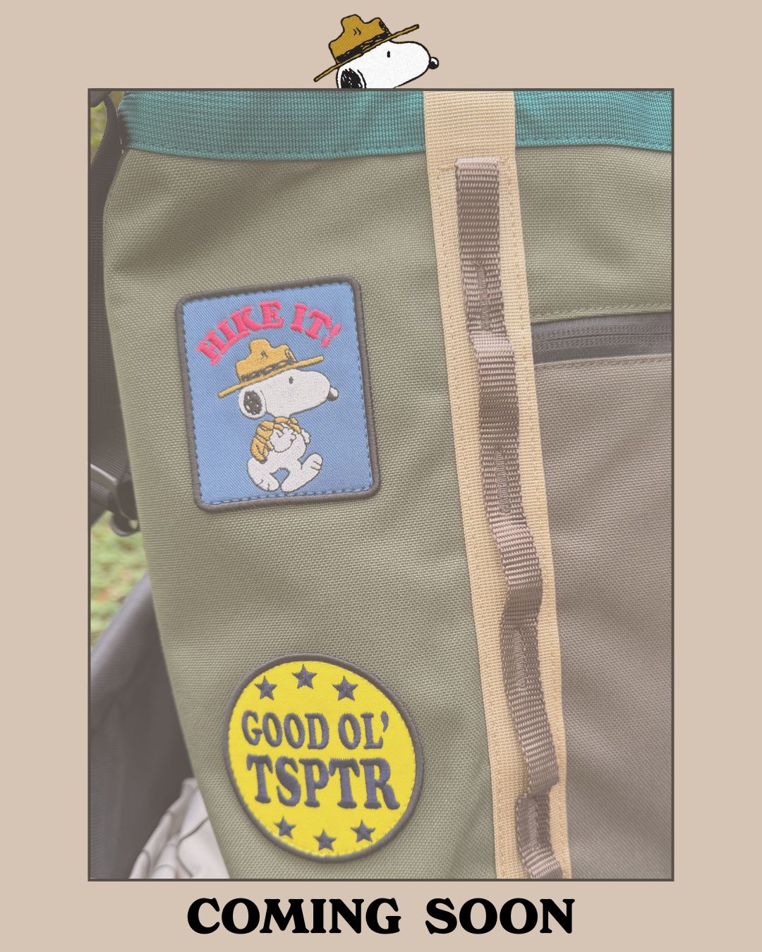 Topo designs tsptr スヌーピー X TOPO DESIGNS