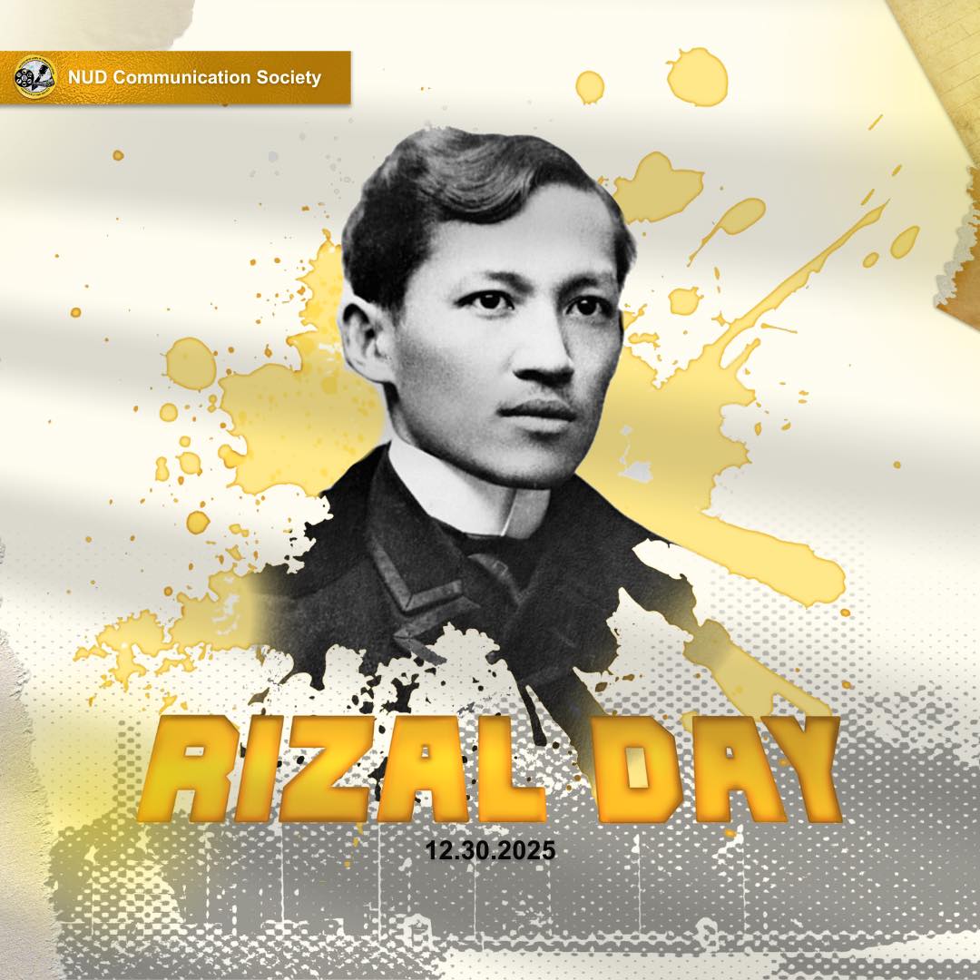 NUD - 𝐃𝐄𝐂𝐄𝐌𝐁𝐄𝐑 𝟑𝟎 | 𝐑𝐈𝐙𝐀𝐋 𝐃𝐀𝐘 🇵🇭 Today, we commemorate Rizal Day ...