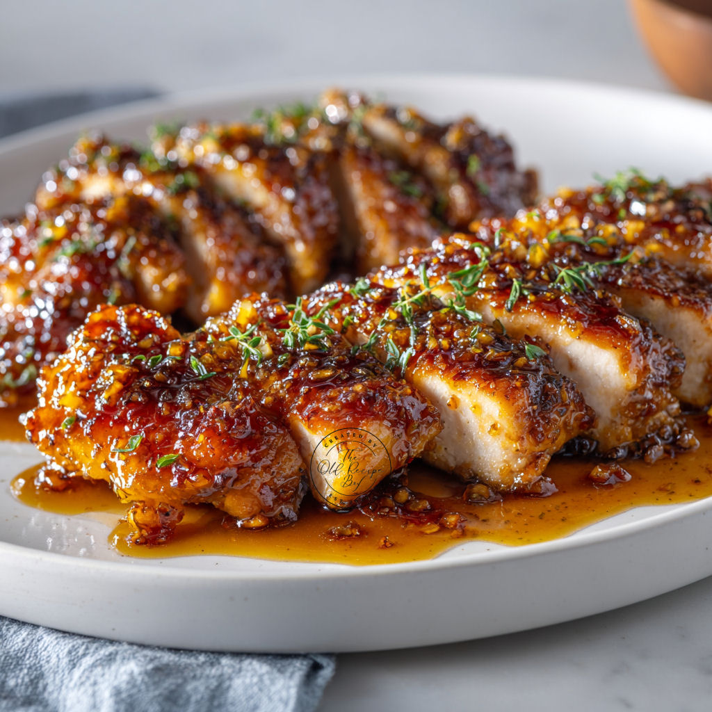 The Old - 🧑‍🍳Honey Garlic Glazed Chicken Breast 1 pound boneless ...